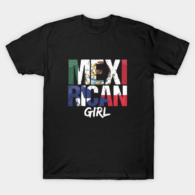 MexiRican - Puerto Rican and Mexican Pride for Women T-Shirt by PuertoRicoShirts